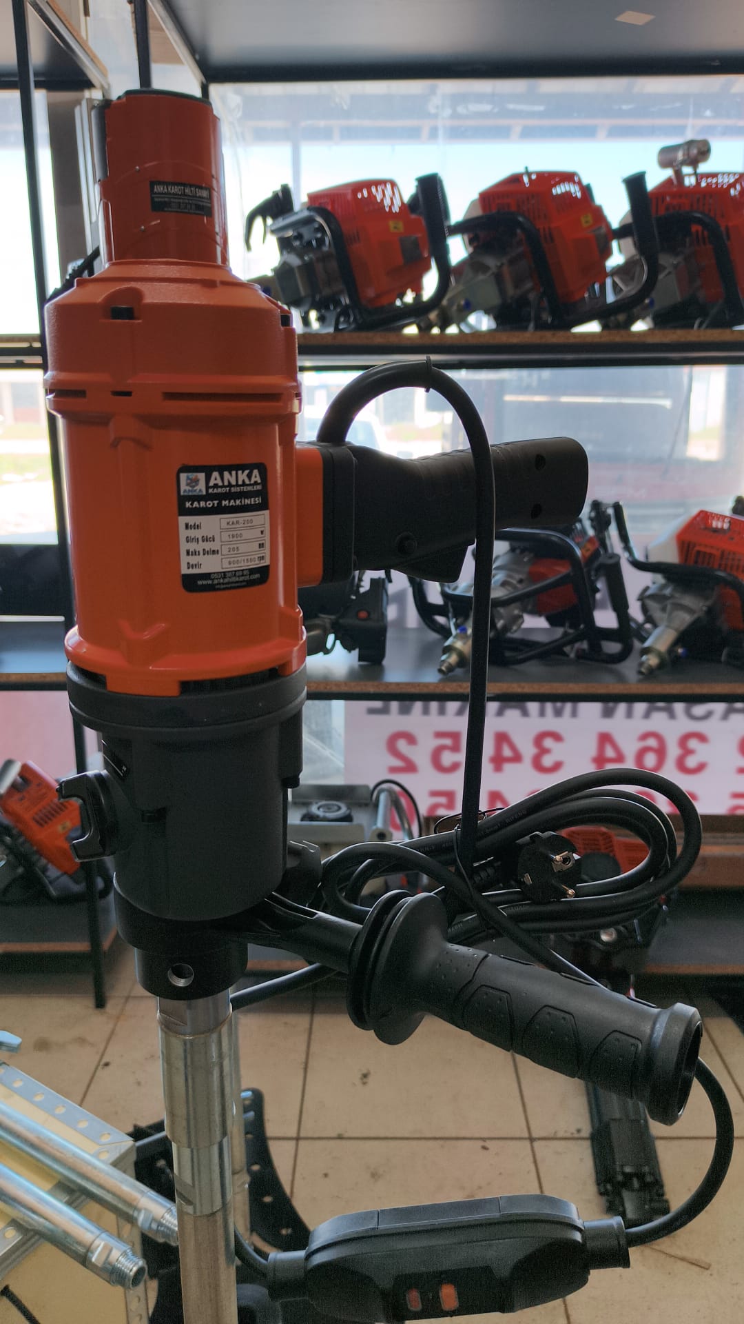 Elektrikli El Sondaj Makinesi